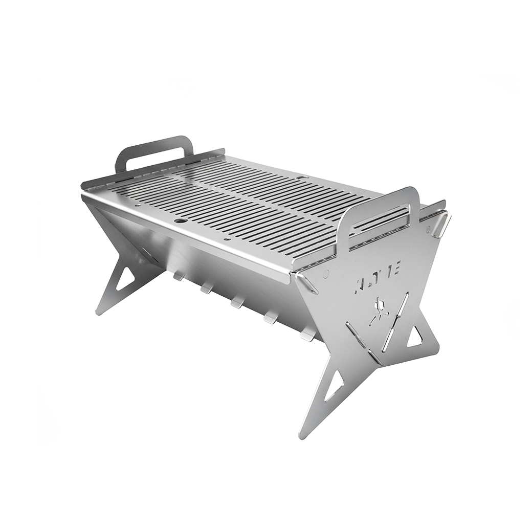 Parrilla Maletin Acero Inox ( Explorer Pro) 55 x 35 x 3mm