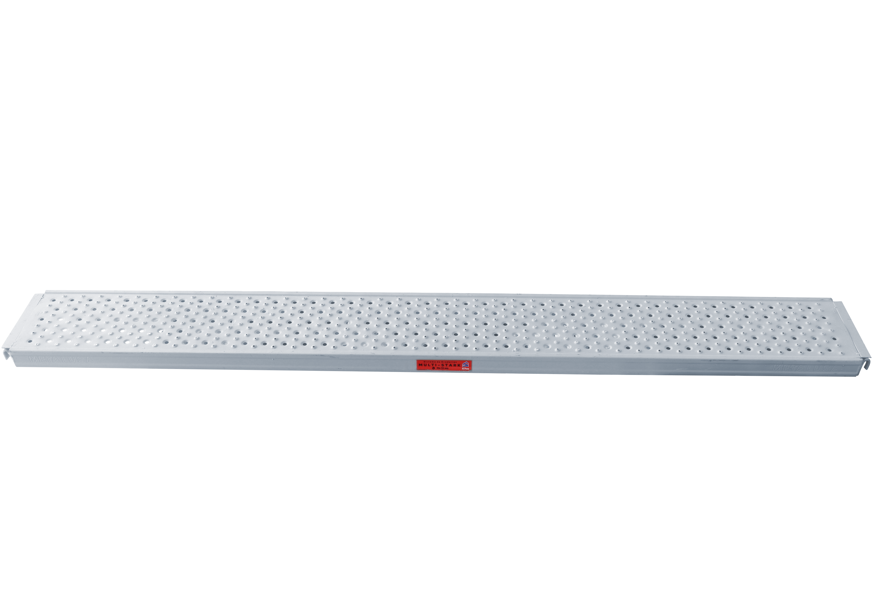 PLATAFORMA ROBUSTA DE ACERO GALVANIZADO 0.60M X 2.35M