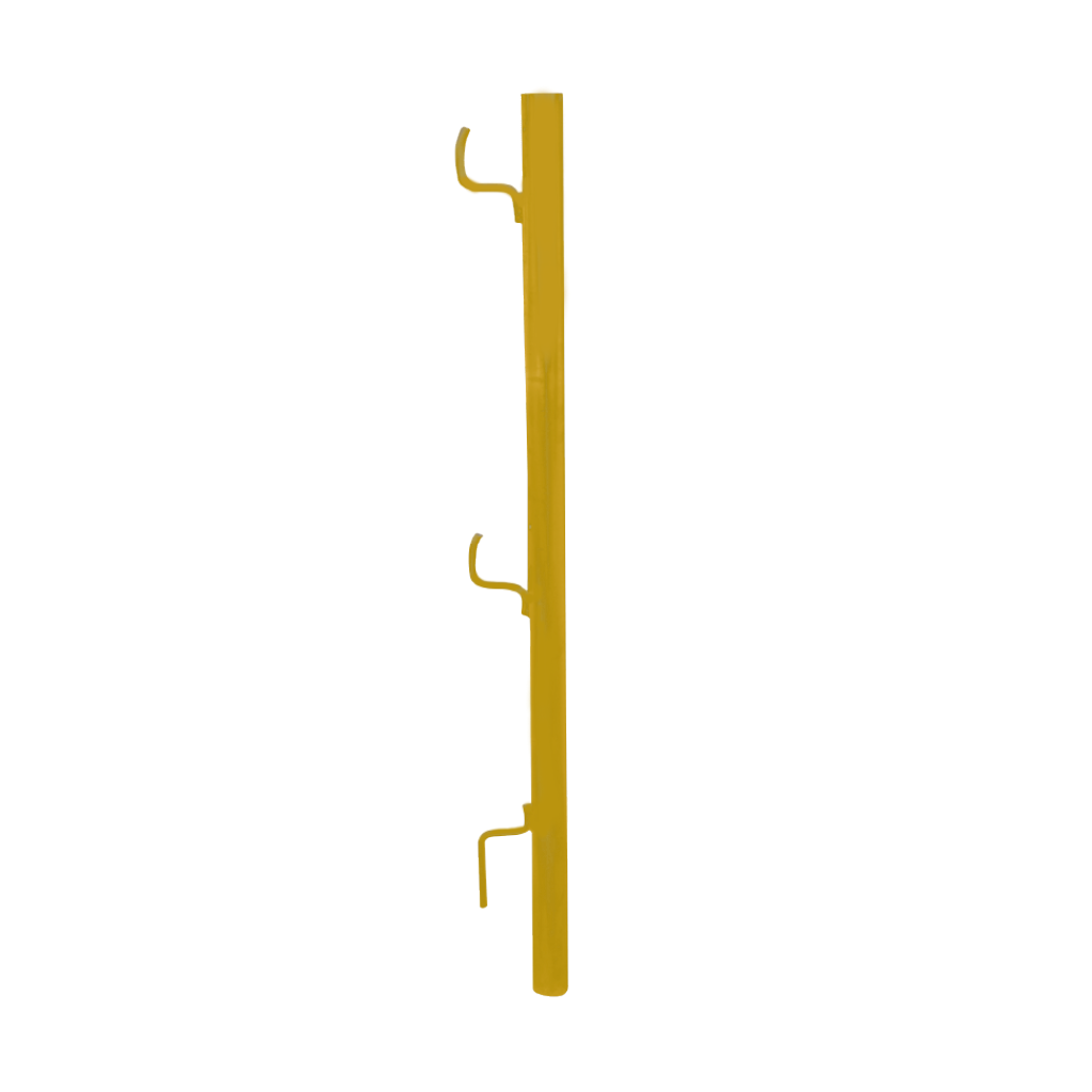 Poste 1.20 m PARA BASE (SOBRE NIVEL DE PISO) TUBO Ø 42.5 MM x 2 MM